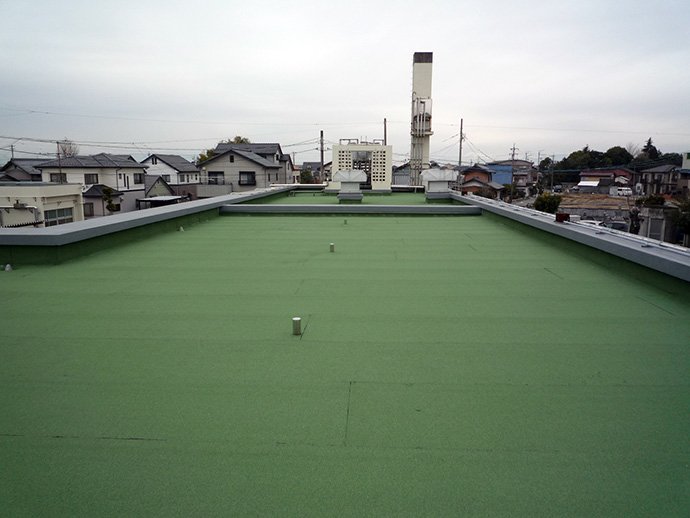 屋上防水の改修